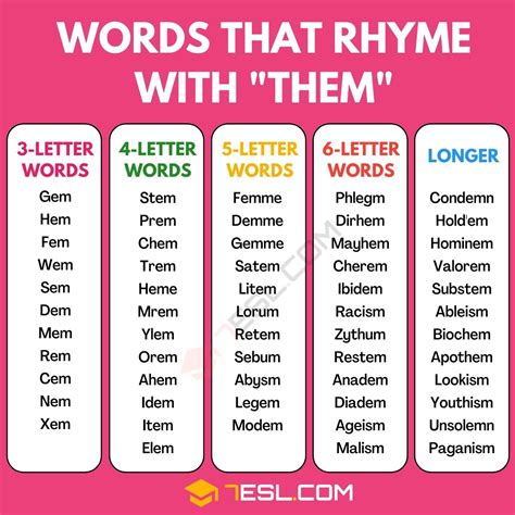 Words that rhyme with magical